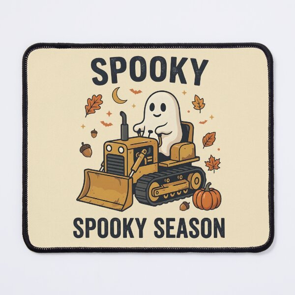 Item preview, Spooky season for dozer operators designed and sold by ParadoxParadox.