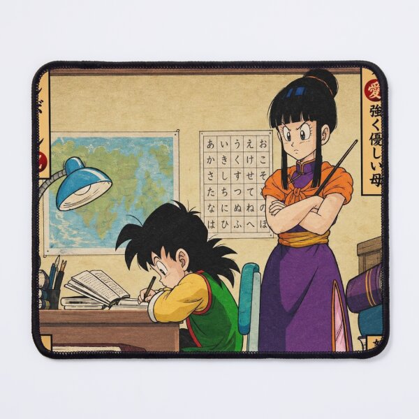 Item preview, Chi-Chi Supervising Gohan Studying DBZ Ukiyo-e (HIGH-QUALITY) designed and sold by ShawnMorrisDesigns.