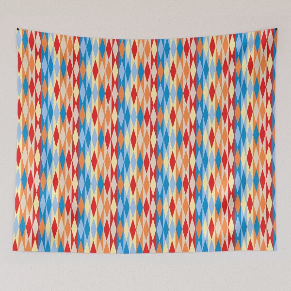 Item preview,  Colorful Geometric Diamond Pattern T-shirts - bags - hats - phone cases - pillows - Aprons designed and sold by ArtwithRabbit.