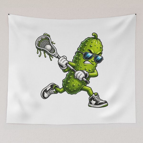 Item preview, Funny Pickle Lacrosse Player Cool Pickle Sports Lacrosse Lover Humor designed and sold by 76Valeria.