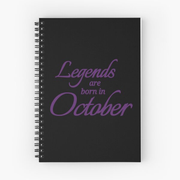 Item preview, Legends Are Born In October designed and sold by Urban Anomaly.