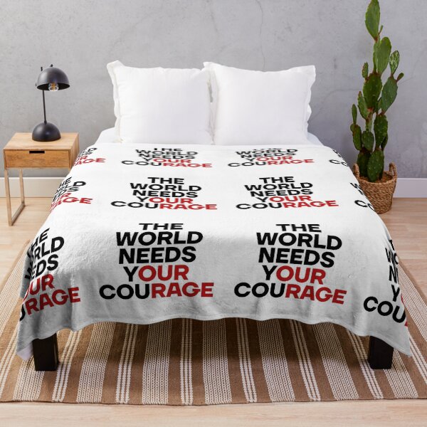Item preview, The World Needs Your Courage designed and sold by Auri_.