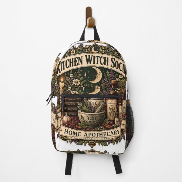 Item preview, Vintage Kitchen Witch Society Apothecary designed and sold by MysticCanvasAi.