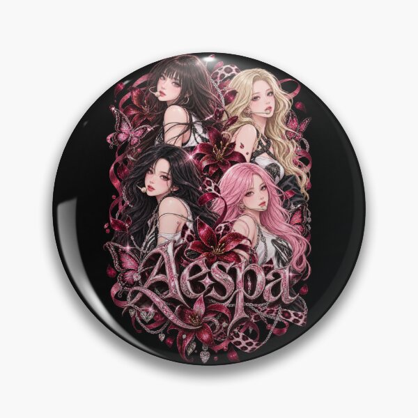 Item preview, AESPA K-Pop – Futuristic Cyber Y2K Girl Group Aesthetic designed and sold by Kimheawon.