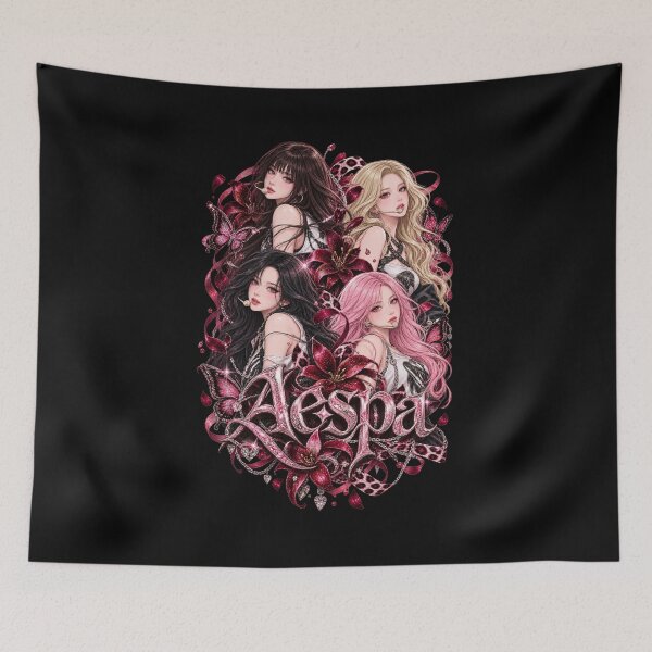 Item preview, AESPA K-Pop – Futuristic Cyber Y2K Girl Group Aesthetic designed and sold by Kimheawon.