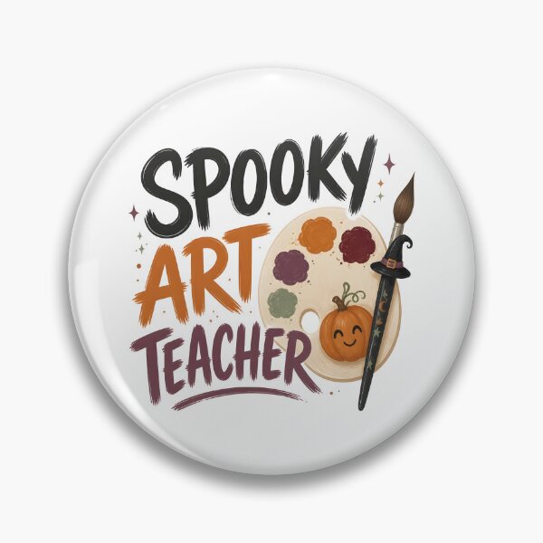 Item preview, Spooky Art Teacher Paint Palette Creative Halloween designed and sold by RoyesButler.