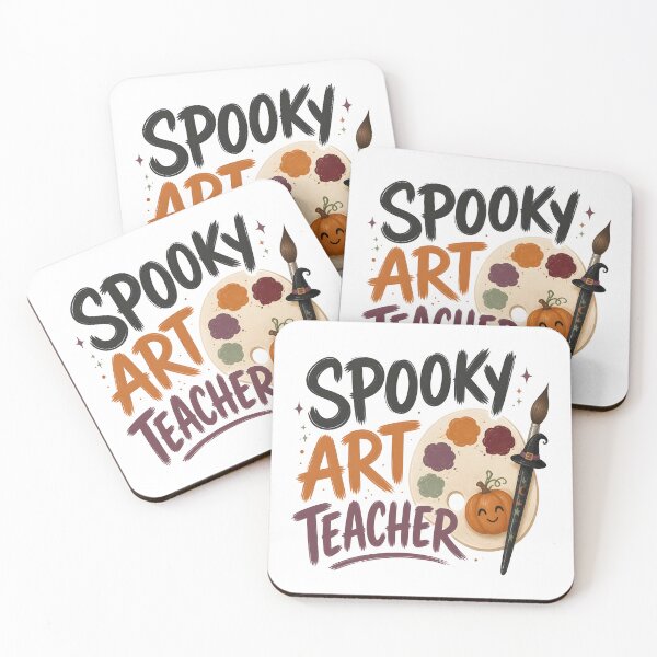 Item preview, Spooky Art Teacher Paint Palette Creative Halloween designed and sold by RoyesButler.