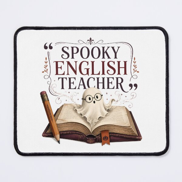 Item preview, Spooky English Teacher Literature Reading Halloween designed and sold by RoyesButler.