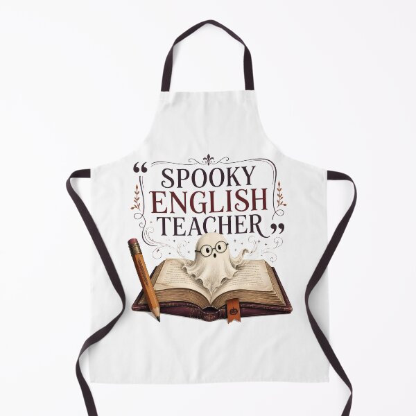 Item preview, Spooky English Teacher Literature Reading Halloween designed and sold by RoyesButler.