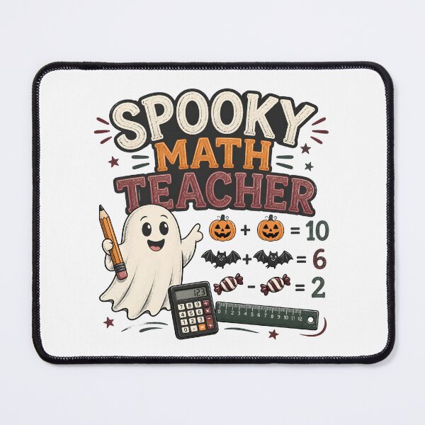 Item preview, Spooky Math Teacher Halloween Numbers Calculator designed and sold by RoyesButler.