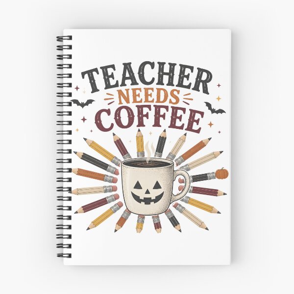 Item preview, Retro Teacher Coffee Vintage Spooky School designed and sold by RoyesButler.