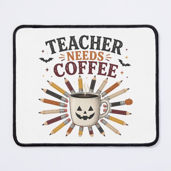 Item preview, Retro Teacher Coffee Vintage Spooky School designed and sold by RoyesButler.