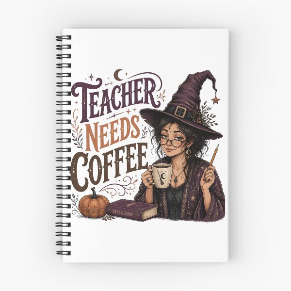 Item preview, Witch Teacher Coffee Magical Spooky School designed and sold by RoyesButler.