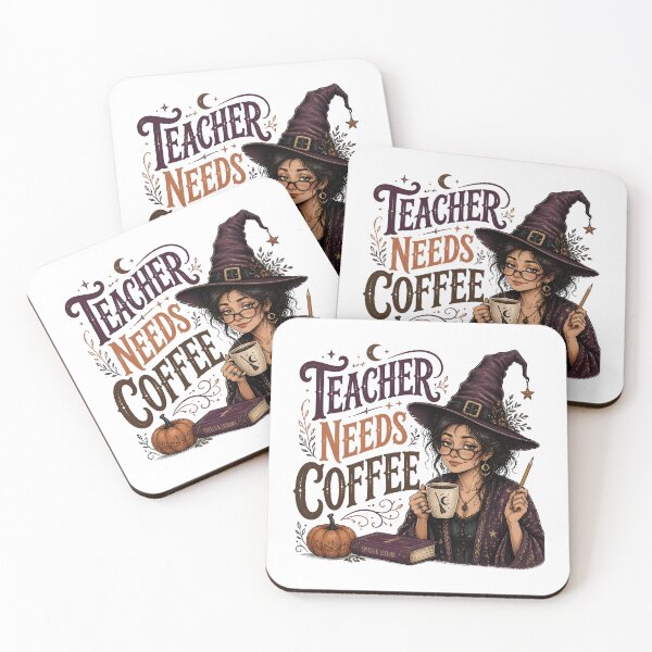 Item preview, Witch Teacher Coffee Magical Spooky School designed and sold by RoyesButler.