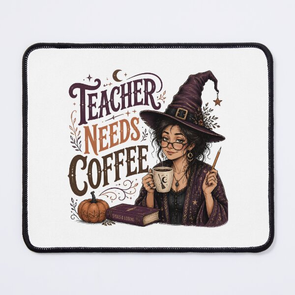 Item preview, Witch Teacher Coffee Magical Spooky School designed and sold by RoyesButler.