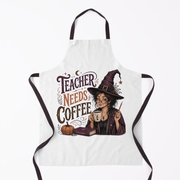 Item preview, Witch Teacher Coffee Magical Spooky School designed and sold by RoyesButler.