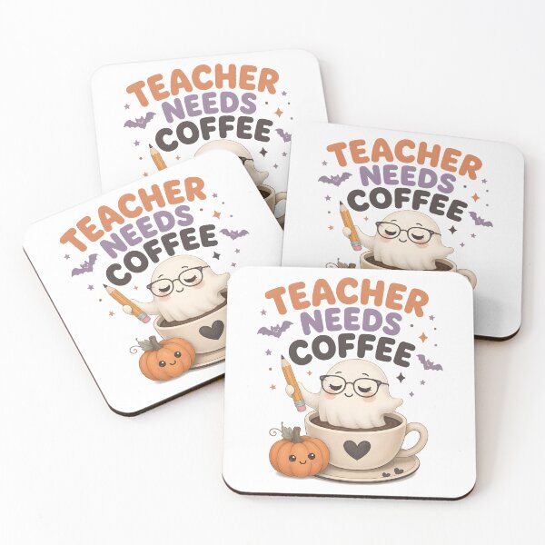 Item preview, Teacher Needs Coffee Pumpkin Autumn Mug School designed and sold by RoyesButler.