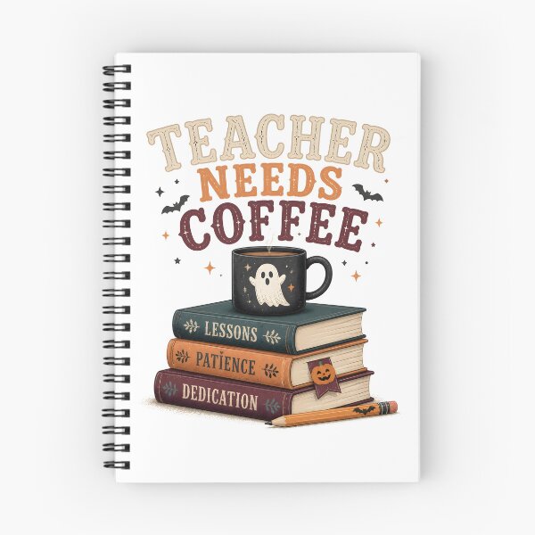 Item preview, Teacher Needs Coffee Books Classroom Library designed and sold by RoyesButler.