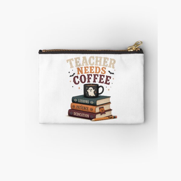Item preview, Teacher Needs Coffee Books Classroom Library designed and sold by RoyesButler.