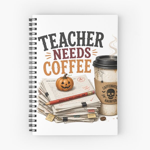 Item preview, Teacher Needs Coffee Stacks Autumn Classroom School designed and sold by RoyesButler.