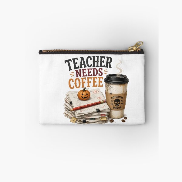 Item preview, Teacher Needs Coffee Stacks Autumn Classroom School designed and sold by RoyesButler.