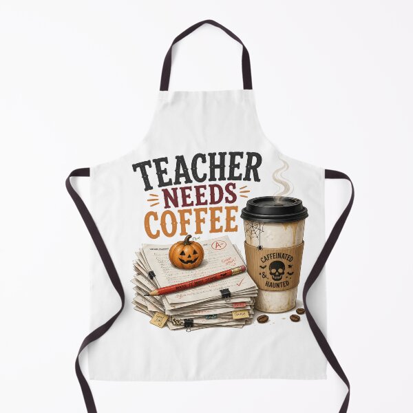 Item preview, Teacher Needs Coffee Stacks Autumn Classroom School designed and sold by RoyesButler.