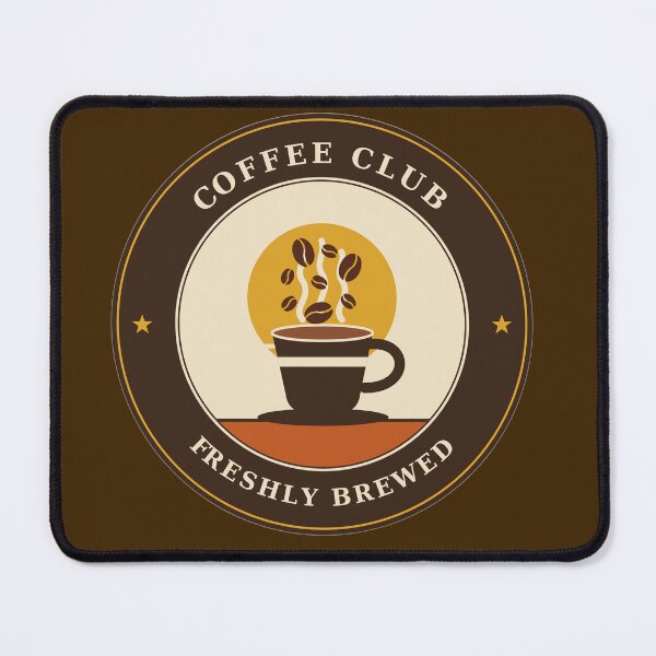 Item preview, Coffee Club Freshly Brewed designed and sold by ZackyyDesigns.
