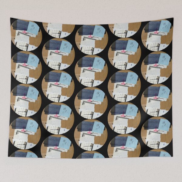 Item preview, Found Art - 587809: Accidental Collage (Circle) designed and sold by ubiquitoid.