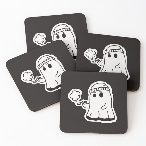 Item preview, Smoking Ghost beanie urban sticker art  designed and sold by Edimension.