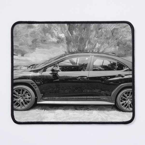 Item preview, 2026 WRX Crystal Black Silica Technical Blueprint Car Poster designed and sold by RichFrancoCars.