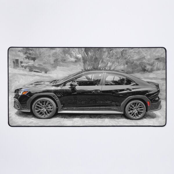 Item preview, 2026 WRX Crystal Black Silica Technical Blueprint Car Poster designed and sold by RichFrancoCars.