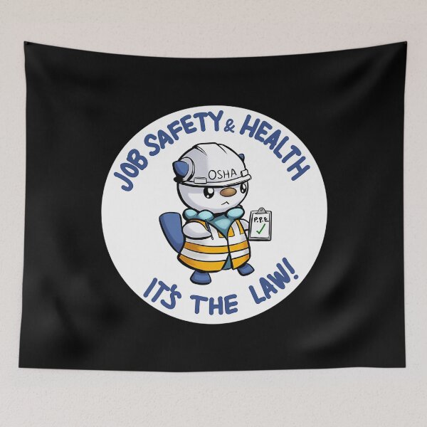 Item preview, Oshawott Promotes Job Safety And Health designed and sold by IconiCrew.
