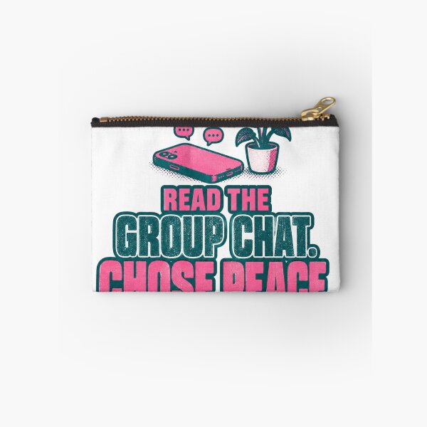 Item preview, Muted Group Chat Joke With a Face Down Phone designed and sold by eignvalue.