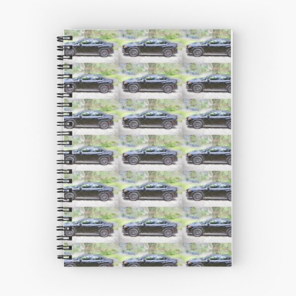Item preview,  2026 WRX Crystal Black Silica Technical Blueprint Car Poster designed and sold by RichFrancoCars.