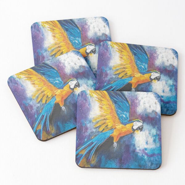 Item preview, Macaw designed and sold by Michelle Barton Studio.