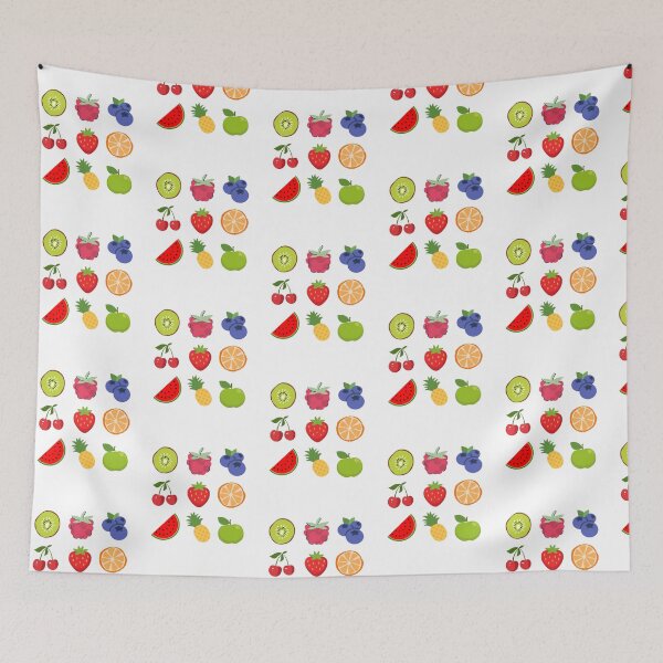 Item preview, Vibrant Summer Fruit Pattern | Fresh Tropical Seamless Design designed and sold by ZenVibeDesign.