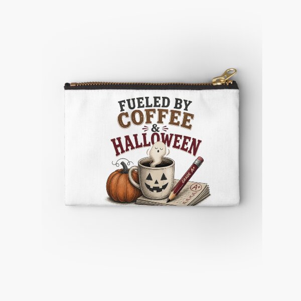 Item preview, Fueled By Coffee Halloween Spooky Teacher School designed and sold by RoyesButler.