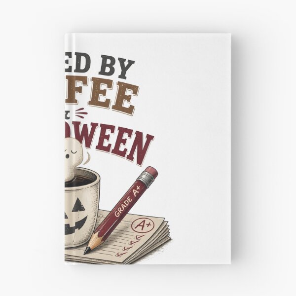 Item preview, Fueled By Coffee Halloween Spooky Teacher School designed and sold by RoyesButler.