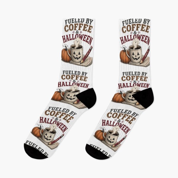 Item preview, Fueled By Coffee Halloween Spooky Teacher School designed and sold by RoyesButler.