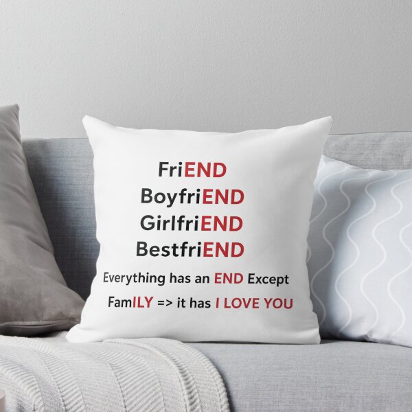 Item preview, Everything Ends Except Family Love designed and sold by PRINTIONAL.
