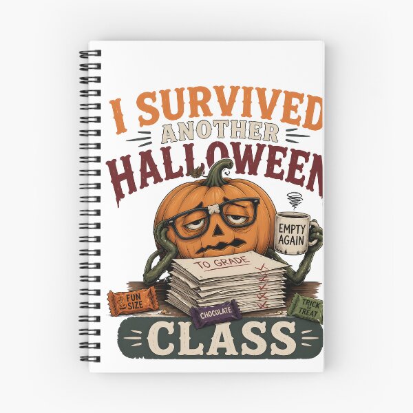 Item preview, Survived Halloween Class Teacher Holiday Survival designed and sold by RoyesButler.