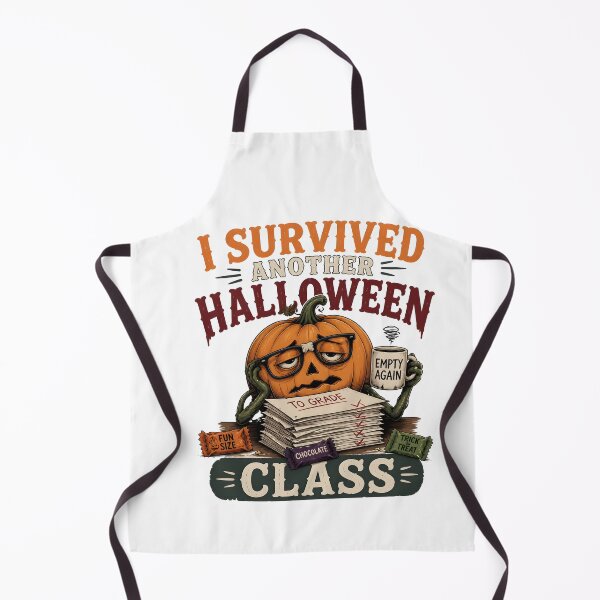 Item preview, Survived Halloween Class Teacher Holiday Survival designed and sold by RoyesButler.