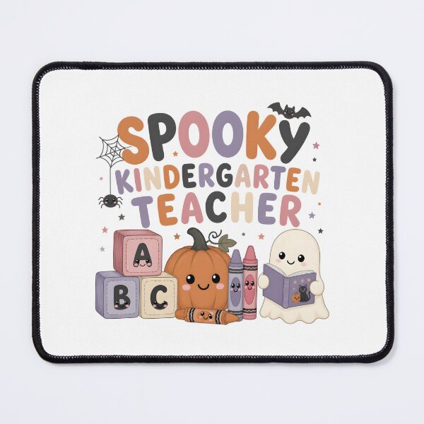 Item preview, Spooky Kindergarten Teacher ABC Blocks Little Pumpkins designed and sold by RoyesButler.