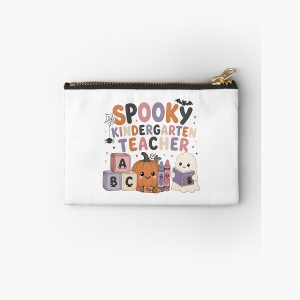 Item preview, Spooky Kindergarten Teacher ABC Blocks Little Pumpkins designed and sold by RoyesButler.