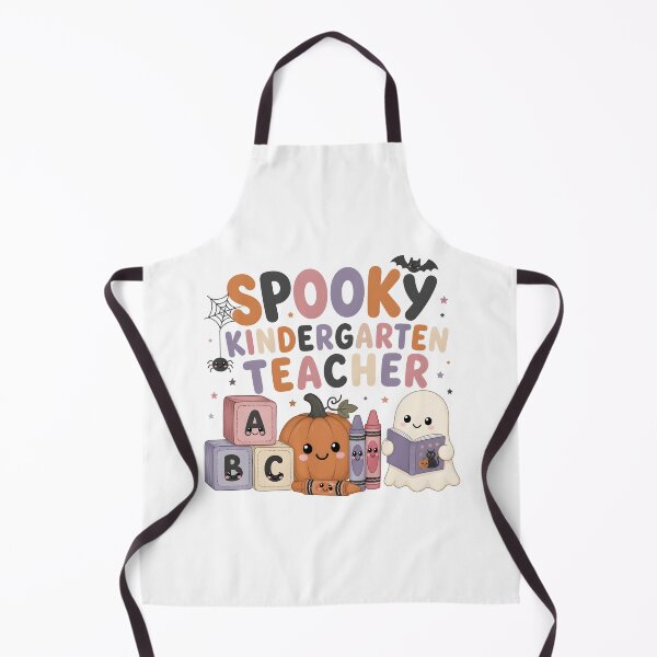 Item preview, Spooky Kindergarten Teacher ABC Blocks Little Pumpkins designed and sold by RoyesButler.