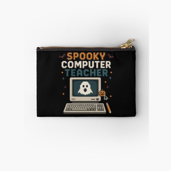 Item preview, Spooky Computer Teacher Tech Lab Digital Halloween designed and sold by RoyesButler.