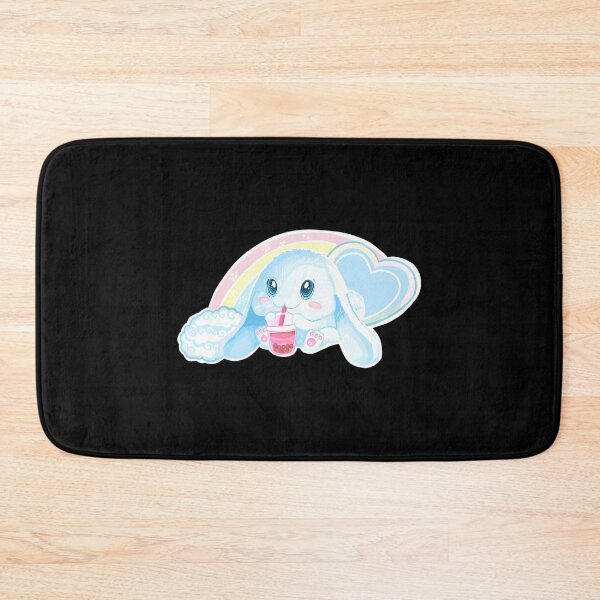 Item preview, Cute Little Bunny Drinking A Bubble Tea designed and sold by IconiCrew.