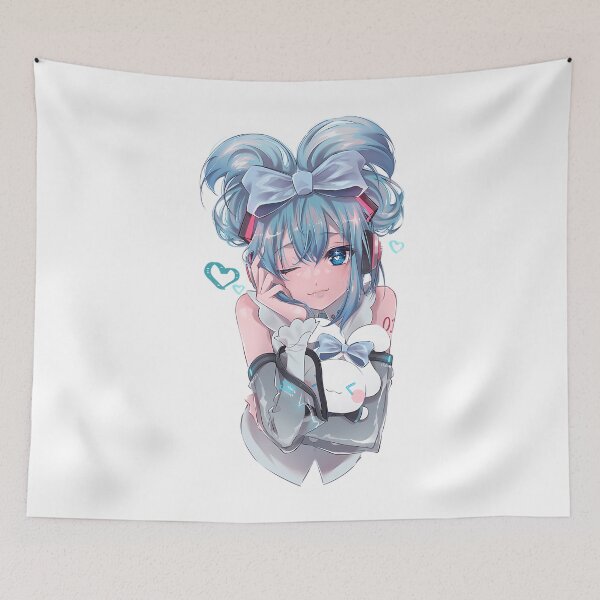 Item preview, Hatsune Miku And Cinnamoroll designed and sold by IconiCrew.