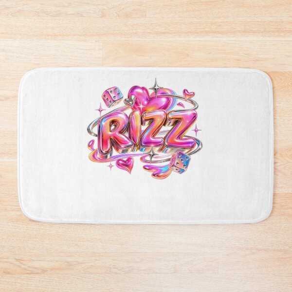 Item preview, RIZZ – Colorful 3D Internet Slang designed and sold by AnastasiaNensy.