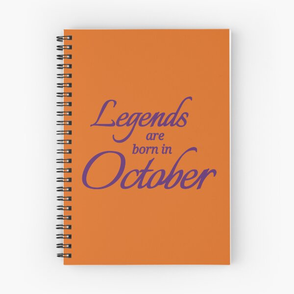Item preview, Legends Are Born In October designed and sold by Urban Anomaly.